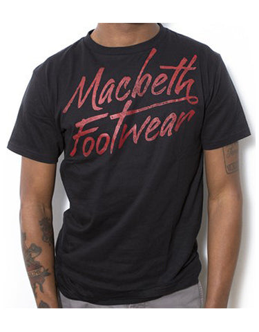 Macbeth Scripts Black T-Shirt