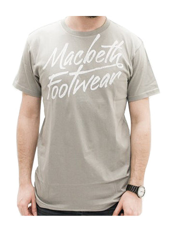 Macbeth Scripts Grey T-Shirt