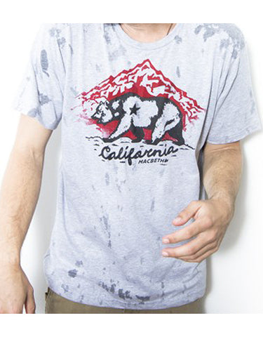 Macbeth California Heather Grey T-Shirt