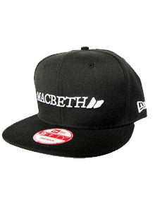NEW ERA SNAPBACK WHITE TEXT LOGO