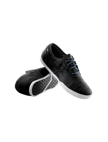 Gatsby Black/White/Midnight Synthetic Suede