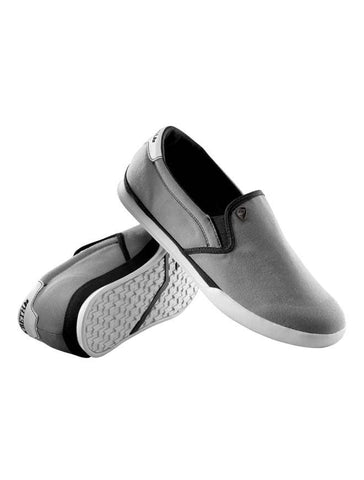 MCQUEEN MEDIUM GREY/WHITE CLASSIC CANVAS