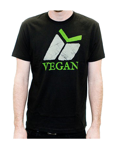 Macbeth Vegan Logo Black T-Shirt