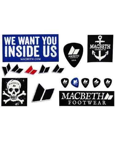 Macbeth Sticker Pack 2013 - Loserkids EXCLUSIVE!